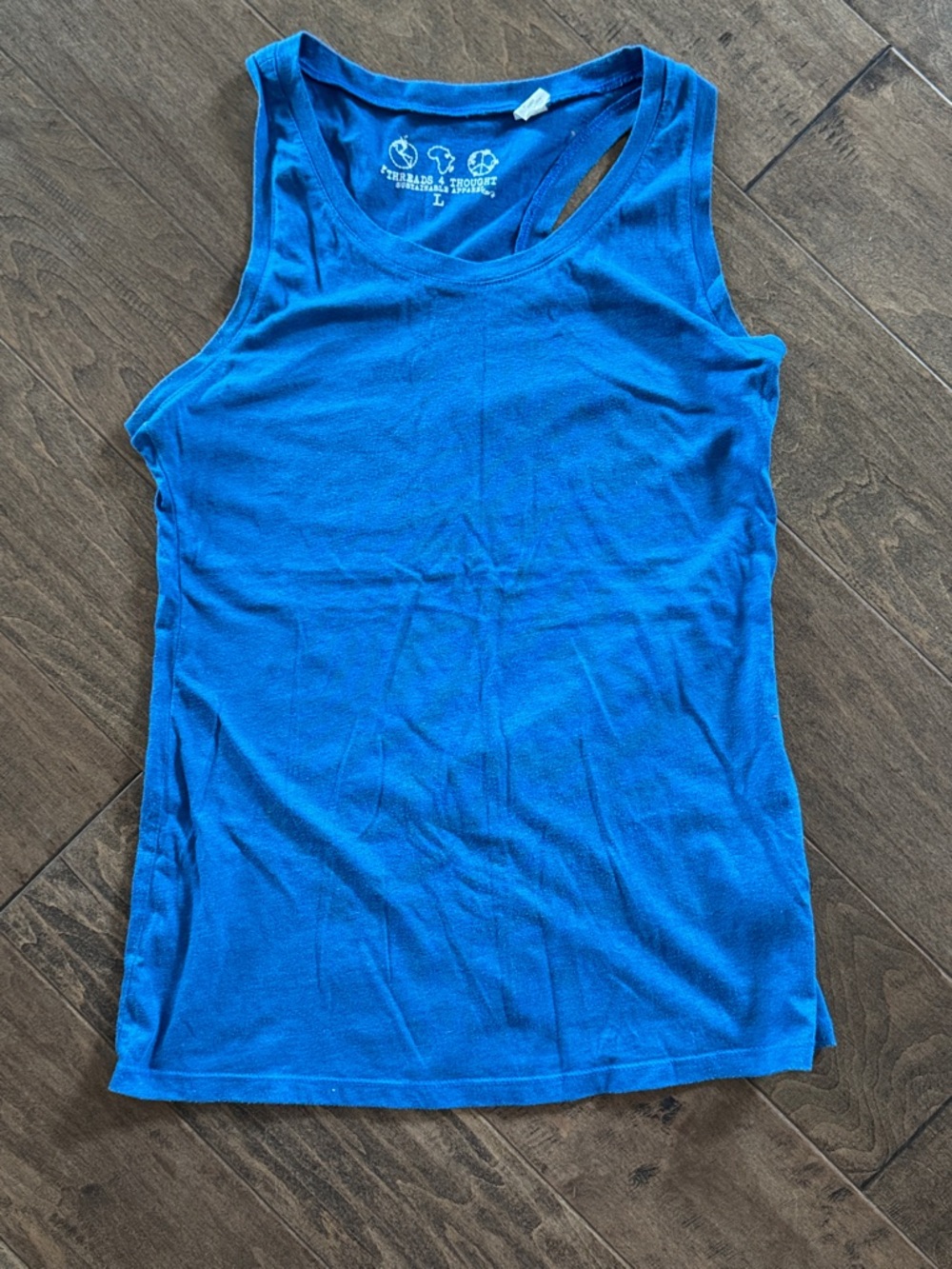 Threads 4 Thought Royal Blue Ribbed Tank Top